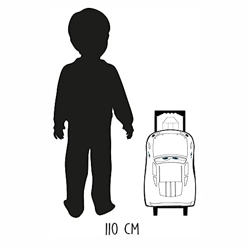 Générique Cars 3 Boy Wheeled Bag Backpack 3D 31 cm4