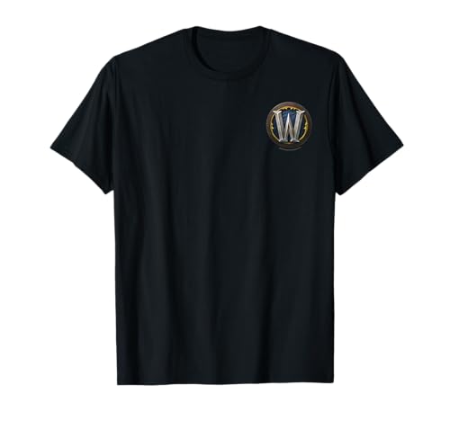 World of Warcraft Small Chest Pocket W Simplified Logo T-Shirt
