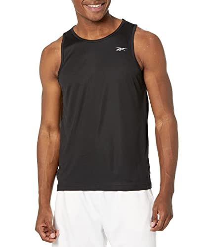 Reebok running tank caraco noir pour évacuer la transpiration S