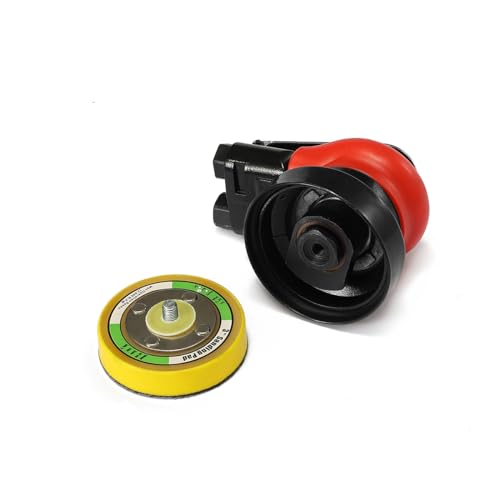 Mini ponceuse pneumatique DA de 7,6 cm pour ponçage de précision et finition d'angle - 7