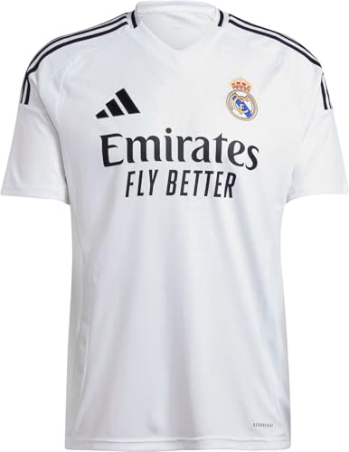 Amazon.com: adidas 2024-25 Real Madrid Men's Stadium Home Jersey