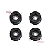 KROYWACHS DJ Speaker Cabinet Rubber Feet for Speaker Cabinets and Flight Case， Repair Kit Accessories Woofer 4PCS 38x19mm for Home Theater Karaoke