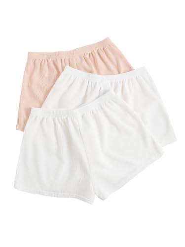 Image of SOLY HUX Women's Summer Shorts 3 Packs Casual Comfy Shorts Sets