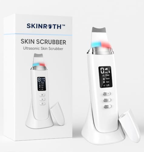 Image of Ultra Sonic-V1 | Facial Skin Scrubber Tool | Deep Cleansing Blackhead Remover | Pore Cleaning & Exfoliation Tool For Face