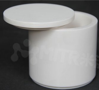 100 ml Laboratorio de circonita de molienda tarro bola planetaria molino de molienda tarro, taza y cuenco