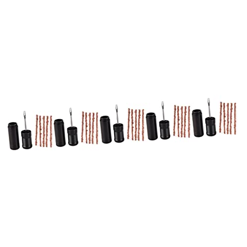 MUELODSIC 5sets Tire Repair Kit Rubber Repair Strips Easy Use Bike Repairing Accessory for Compatible Mountain and Folding for Emergencies