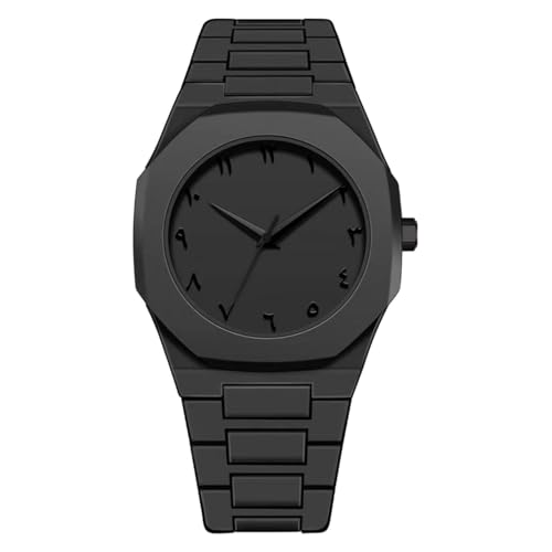 Image of PAPIO Modern Minimalist Polycarbon Analog Unisex Watch, Lightweight Touch Strap