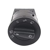 Material: el interruptor de la luz del automóvil está hecho de material plástico ABS, liviano, duradero, no es fácil de deformar, no es fácil de desvanecer, rendimiento estable y alta confiabilidad.