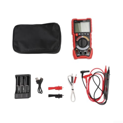 Image of AC DC Voltage Insulation Tester Multimeter Red