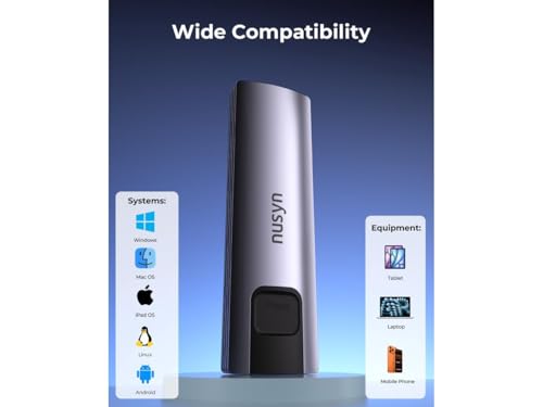 NSE20 10Gbps M.2 NVMe/SATA SSD Enclosure USB-C miniatura 2
