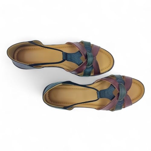 Image of Woman's Flat Comfortable Sandal | Doctor Insole Soft & Comfortable | Best For All Seasons | True Anti-Skid TPR Sole | Fashionable & Trendy (W-14)