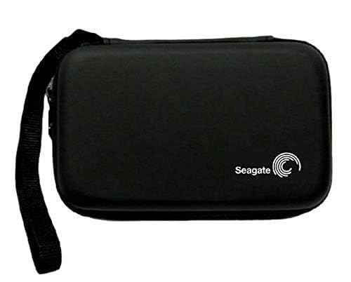 Pouch for Seagate Backup Plus Slim 1 TB 2 TB External Hard Disk Drive Casing Case Cover Enclosure (Zigzage seagate Black)-image-18