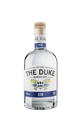 THE DUKE - Munich Dry Gin - Bio Gin mit Wacholder, Hopfen & Malz - Kräftig, würzig & frisch - Vegan - Hergestellt in Bayern...