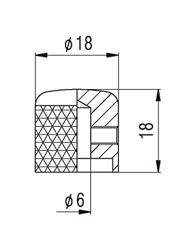 Rubatone Metal Guitar Knobs Dome Control Knobs With Black Knurled Barrels 6Mm Split Shafts For Telecaster Stratocaster Electric Guitar Or Bass Guitar Set Of 4Pcs. #TOP2