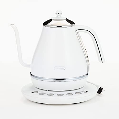 Tetera eléctrica DeLonghi KBOE1230J-W blanca 1 L miniatura 7