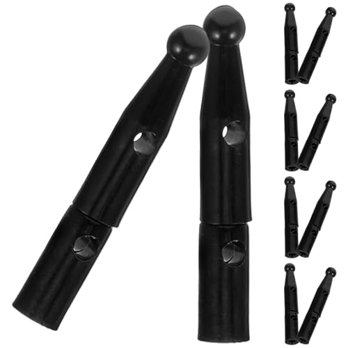 Happyyami 10個 折りたたみ傘用プラスチックテールビーズ 傘骨カバー交換部品 雨傘折り畳み傘修理用 耐久性あり簡単装着傘修理アクセサリー