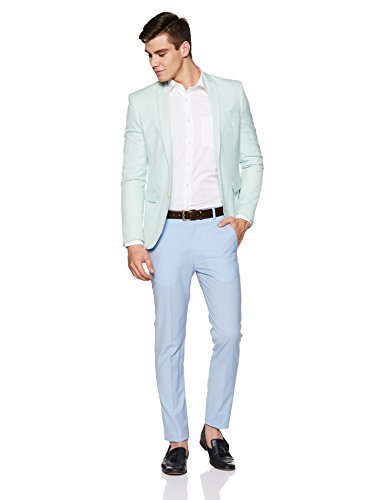 Image of Men's Solid Cotton Blend Formal Shirt with Pocket | Plain Design with Spread Collar & Full Sleeves - Regular Fit (Pack of 2)