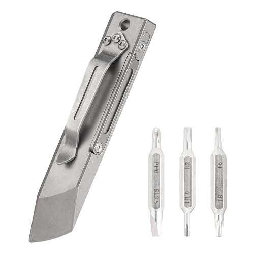 Pied de levier en titane MecArmy RL4 mini outil multifonction compact EDC poche - 2