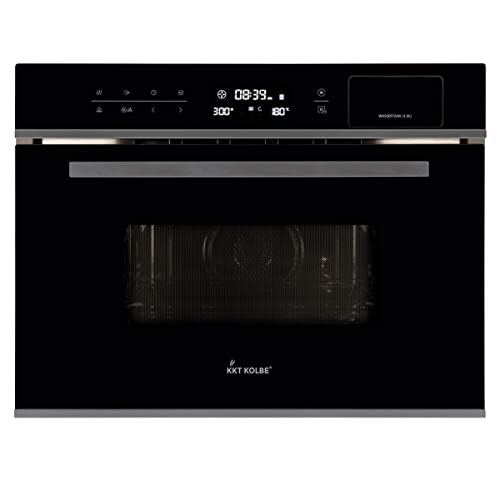 KKT KOLBE Autarkes Herdset: 60cm Einbau-Mikrowelle EBMS4503S + WS1503S / Dampfgarer/Pizzafunktion/Grill/Umluft/Heißluft… – Bild 3