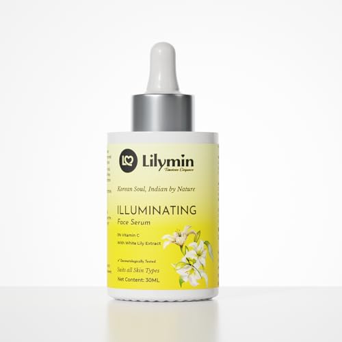 Image of Illuminating Face Serum with 5% Vitamin C - inchRadiance Repair inch 30ML, Treat your Pigmentation & Dark Spots, Fades Dark Spots, Acne Scars, Brightening, Lightweight, Hydrating, Glowing Skin Women