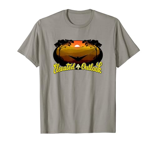 Hammock Camping Shirt Elevated Outlook Appalachian Sunset LT