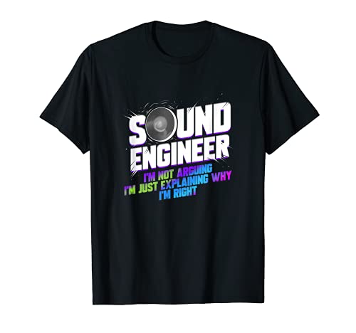 Ingeniero de sonido DJ Audio Guy Ingeniería de producción musical Camiseta