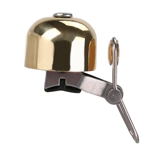 Aluminum Alloy Bike Bell ? Loud Clear Sound Bicycle Bell With Strap Compact & Lightweight Safety For Mountain Bikes, Road Bikes,