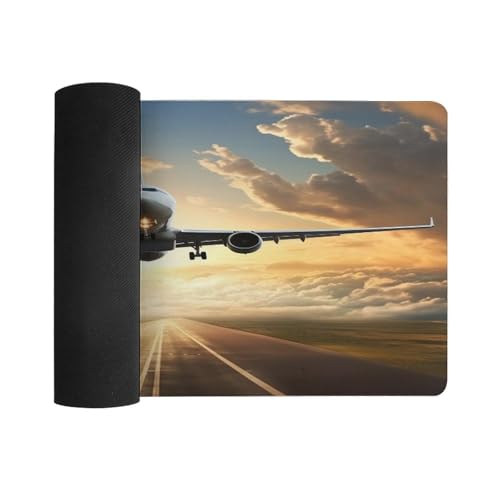 Airplane Desk Pad con Base de Goma Grande 30x60 cm miniatura 3
