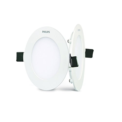 Image of Philips Ultra Slim Plus 7-Watt Recessed LED Panel (Cool Day Light, Round)