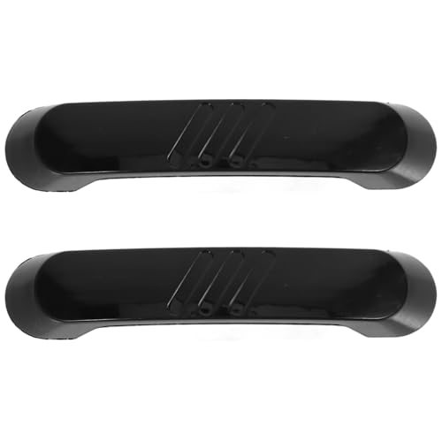 SEWACC - 2 mangos de reemplazo para tapa de olla de plástico negro, universales para arroceras y ollas a presión, accesorios para utensilios de cocina miniatura 1