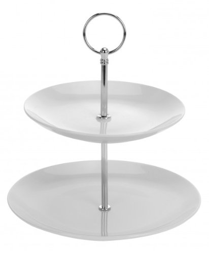 2 della torta - Servier supporto - porcellana