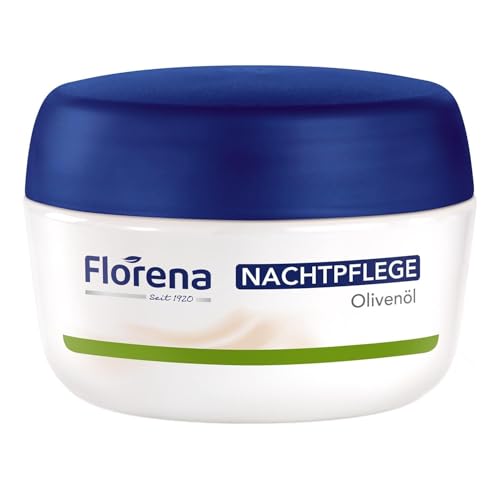 Florena Nachtpflege mit Olivenöl, 1er Pack (1 x 50 ml)