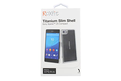 Roxfit Titanium - Funda para Sony Xperia Z5 Compact, color negro