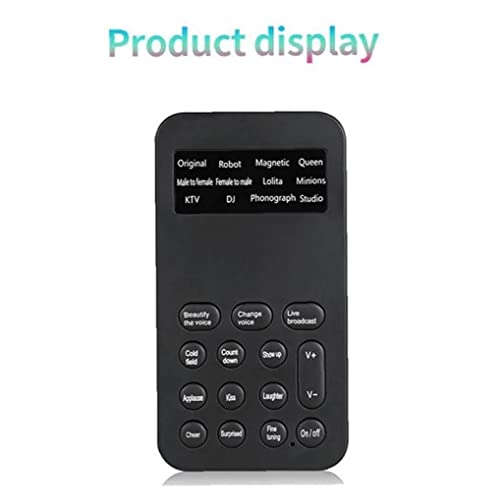 Mini Voice Changer Portable Voice Wissing Modulator-apparaat met 12 spraakwisselingen, draagbare stemwisselaar - Image 4