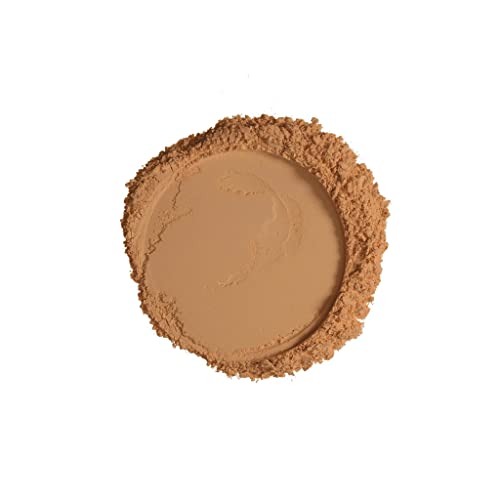 Ruby Kisses Mineral Pressed Powder Foundation, Medium to Full Coverage Natural Finish 0.35 Ounce (Mocha)