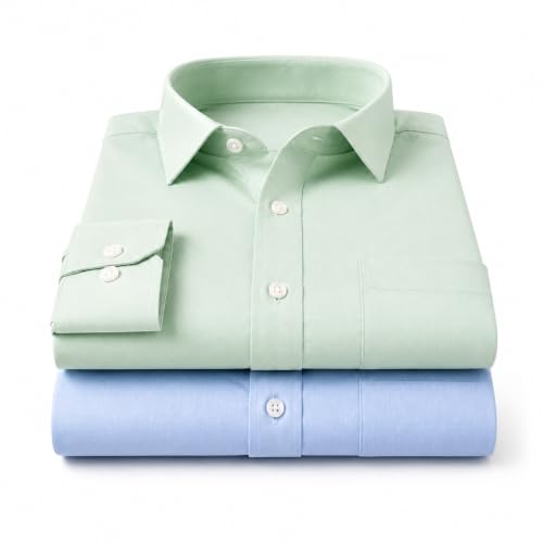 Image of Men's Solid Formal Shirt | Premium Cotton Rich Full Sleeves Shirt | Comfort Fit Office Wear Shirt with Single Chest Pocket | Stylish Casual & Formal Shirt for Men