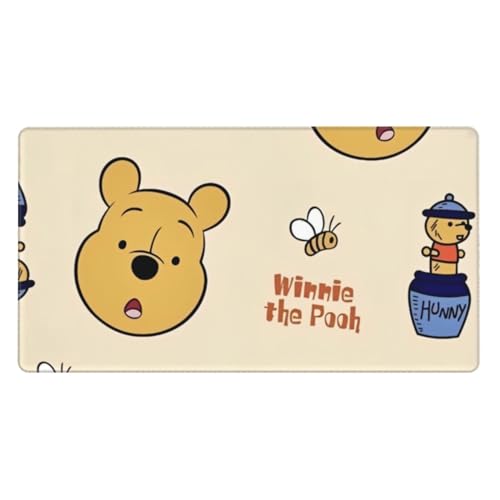 マウスパッド くまのプーさん ゲーム アニメ まうすぱっど オフィス 家庭用 デスクパッド 耐久性が良い 水洗い