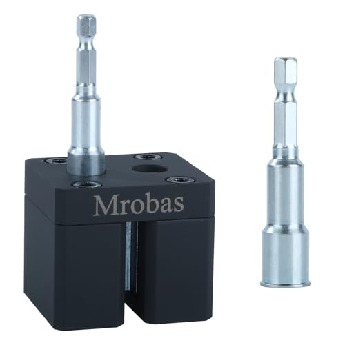 Mrobas C5A2 Impact Power Assisted Crimper.crimper Tools Sheet Metal Duct Crimping Tool Hvac. (C5A2 Crimper+C5A2RD Drive Shaft)