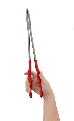 Abn Needle Nose 16In Plier 4-Piece Set – Long Reach 90-Degree Angle, 45-Degree Angle, Straight, And Curved Pliers #TOP4