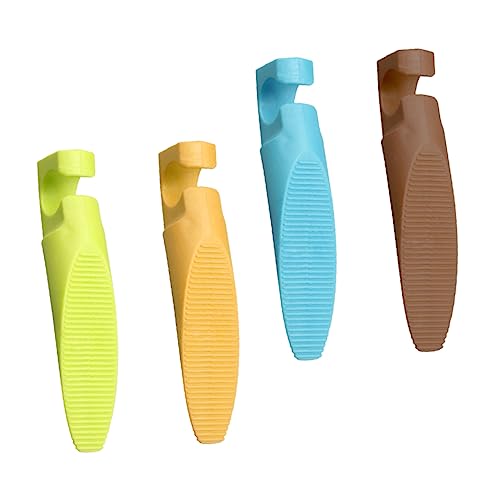 SEWACC Proteggi-Dita per Porte in PVC Confezione da 4 per Tenere Sicuro I Bambini Blocca-Porta di Sicurezza per Bambini - Porta