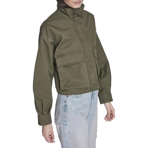 Image of Levi's Women's Cropped Cotton Surplus Jacket