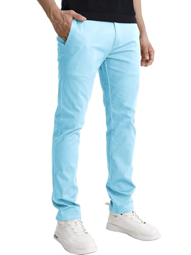 Image of Match Men's Regular Fit Comfort Stretch Casual Chino Pants
