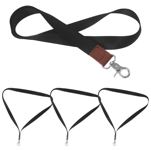 NULYLU ID�J�[�h�R 4�Z�b�g �l�b�N�R �����N���b�v�t�� �o�b�W�z���_�[ �w�Z �I�t�B�X �C�x���g�p 50cm ���K���� ���E�ȒP