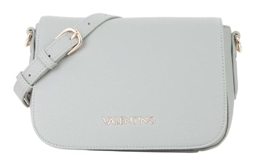 Sac Valentino Brixton Grigio Polvere en gris clair à rabat iconique