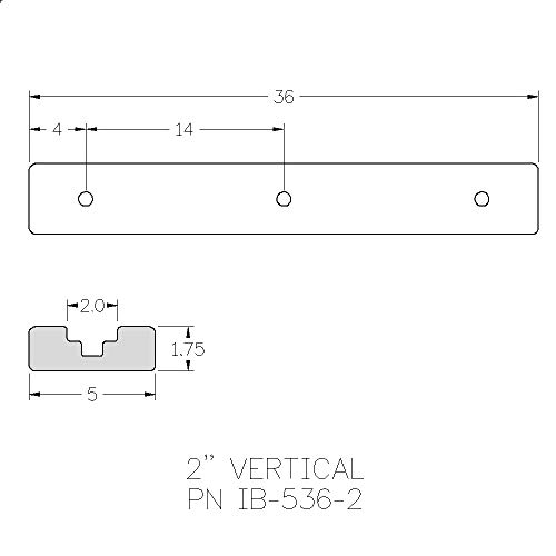 RITEHITE HarborWare 3 2 Groove Vertical Post Dock