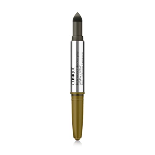 Clinique High Impact Shadow Play Shadow + Definer | Crease Proof, Water Resistant + Safe For Sensitive Eyes, Mixed Greens, 1 Count