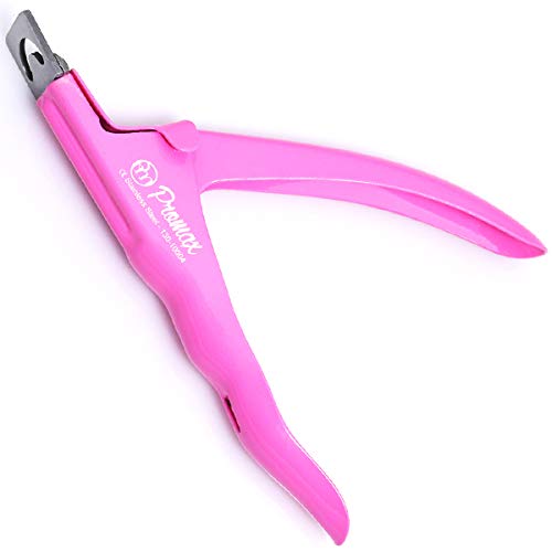 ProMax Care Promax Acrylic Tip Cutters -Ergonomic Style False Nail Tip Clipper Cutters Trimmers Nail Tips Slicers Manicure & Pedicure Nail Art Tools Stainless Steel with Very Attractive Colo