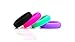 Women's Silicone Wedding Bands - 4 Pack of Rings! - Pink, Purple, Teal, and Black! Great For Work and Working Out! (7) „