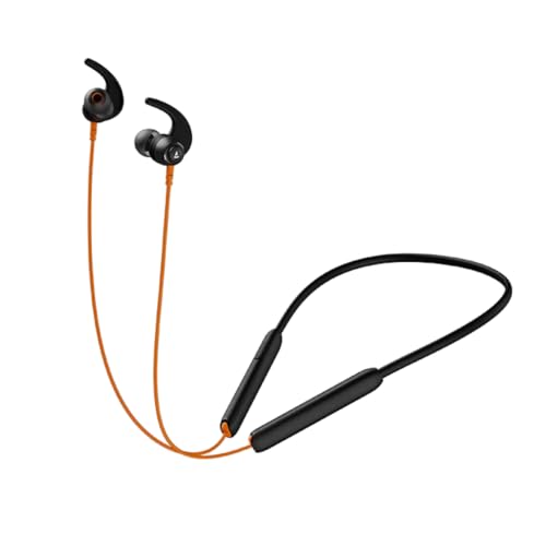 Image of boAt Rockerz 260 Wireless Neckband Earphones with 25 Hours Playtime, Beast Mode, ENx Tech for Clear Calls, ASAP Charge, 10mm Drivers, IPX5 Resistance & Bluetooth v5.2 (Fusion Black)