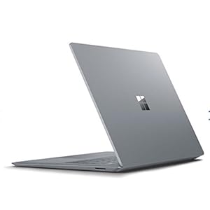 2017 Microsoft Surface Laptop with Intel Core i5-7200U (13.5-inch, 8GB RAM, 128GB SSD Storage) (QWERTY English) Platinum (Refurbished)